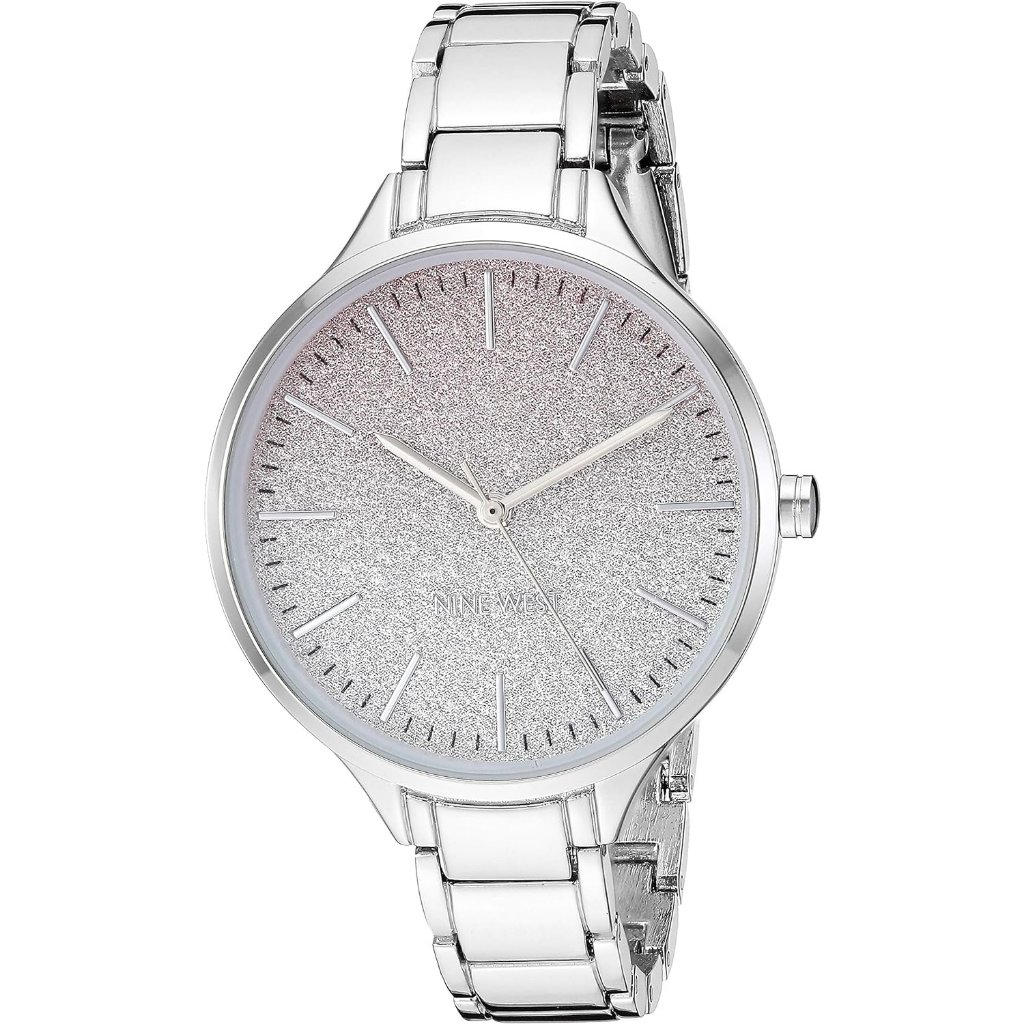 Women's Crystal Lens Silver Tone Not Waterresistant Bracelet Watch